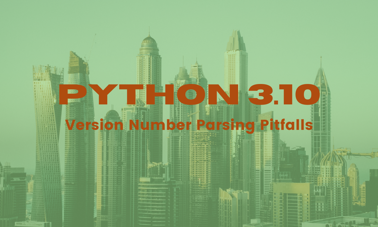 Glinteco | Blog | [Python 3.10 Issues] Version Number Parsing Pitfalls