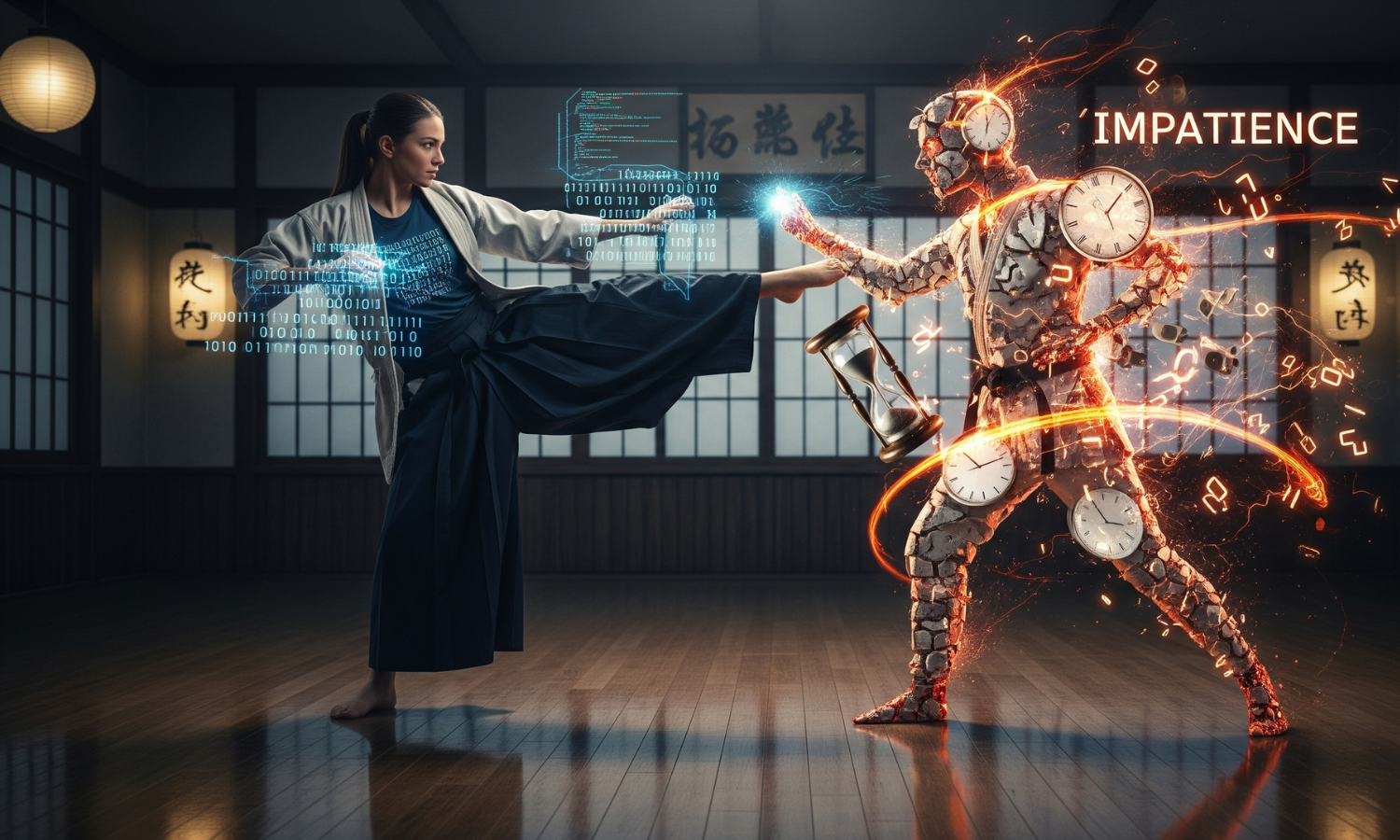 The true enemy is not the bug, it is your own impatience