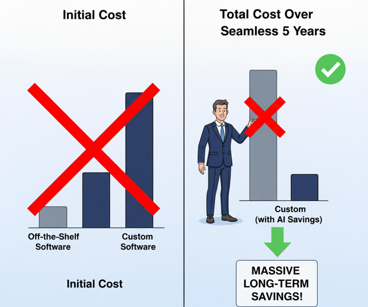 Long-term savings - custom software