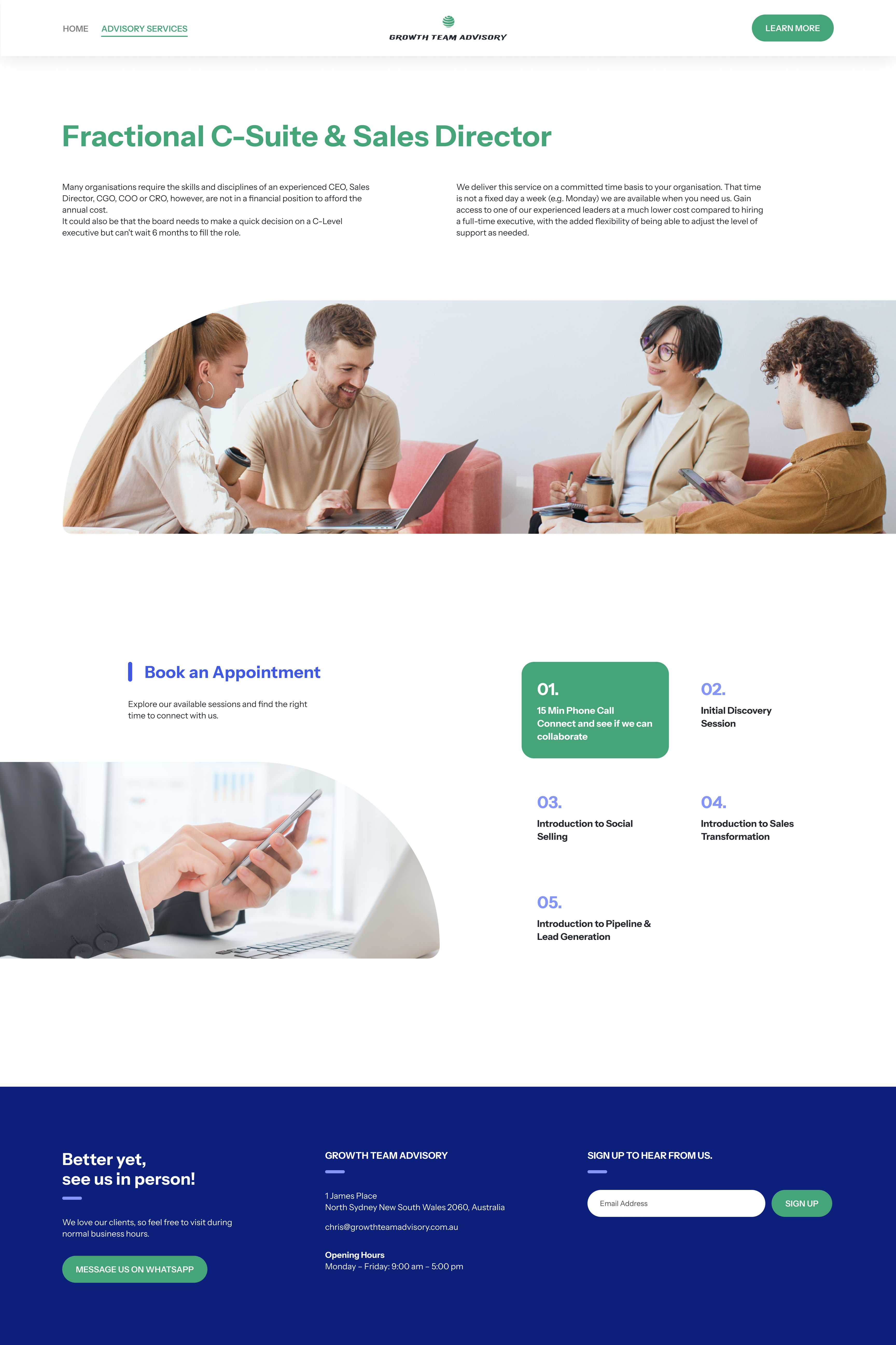 website design - Glinteco