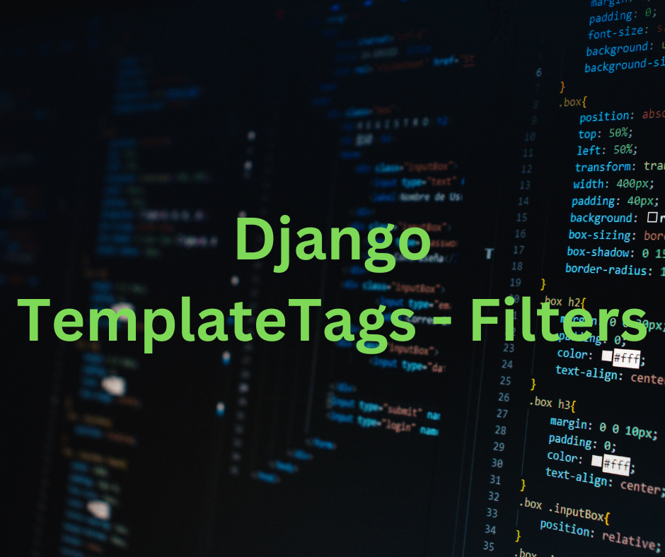 Glinteco Blog Tips Django TemplateTag and Filter Useful Code