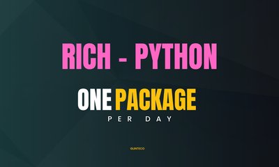 [One Package Per Day] Make Your Terminal Beautiful with rich