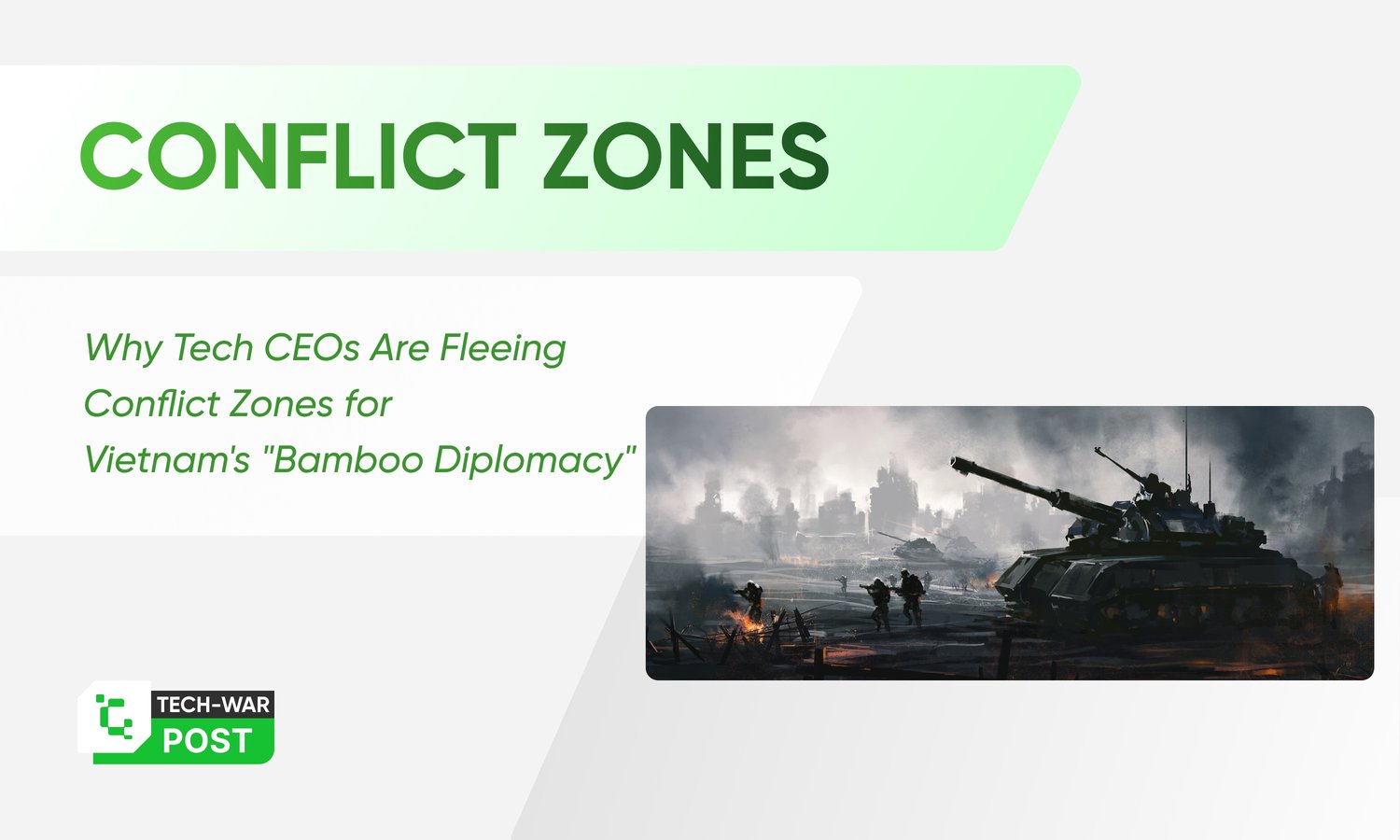 Why Tech CEOs Are Fleeing Conflict Zones for Vietnam's "Bamboo Diplomacy"