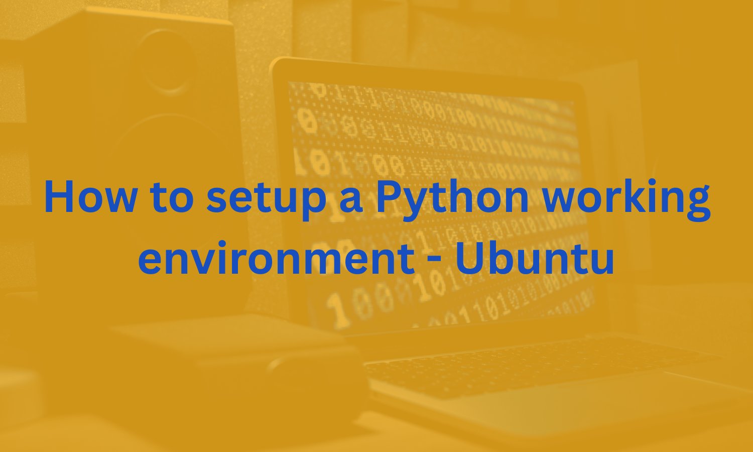 How to setup a Python working environment - Ubuntu