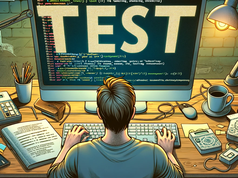 How to use test in django.