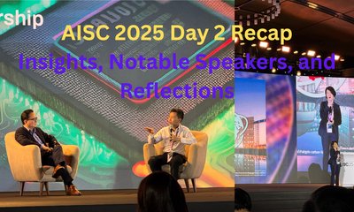 AISC 2025 Day 2 Recap: Insights, Notable Speakers, and Reflections