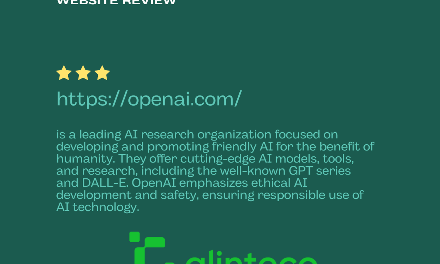 [Useful Site Review] OpenAI