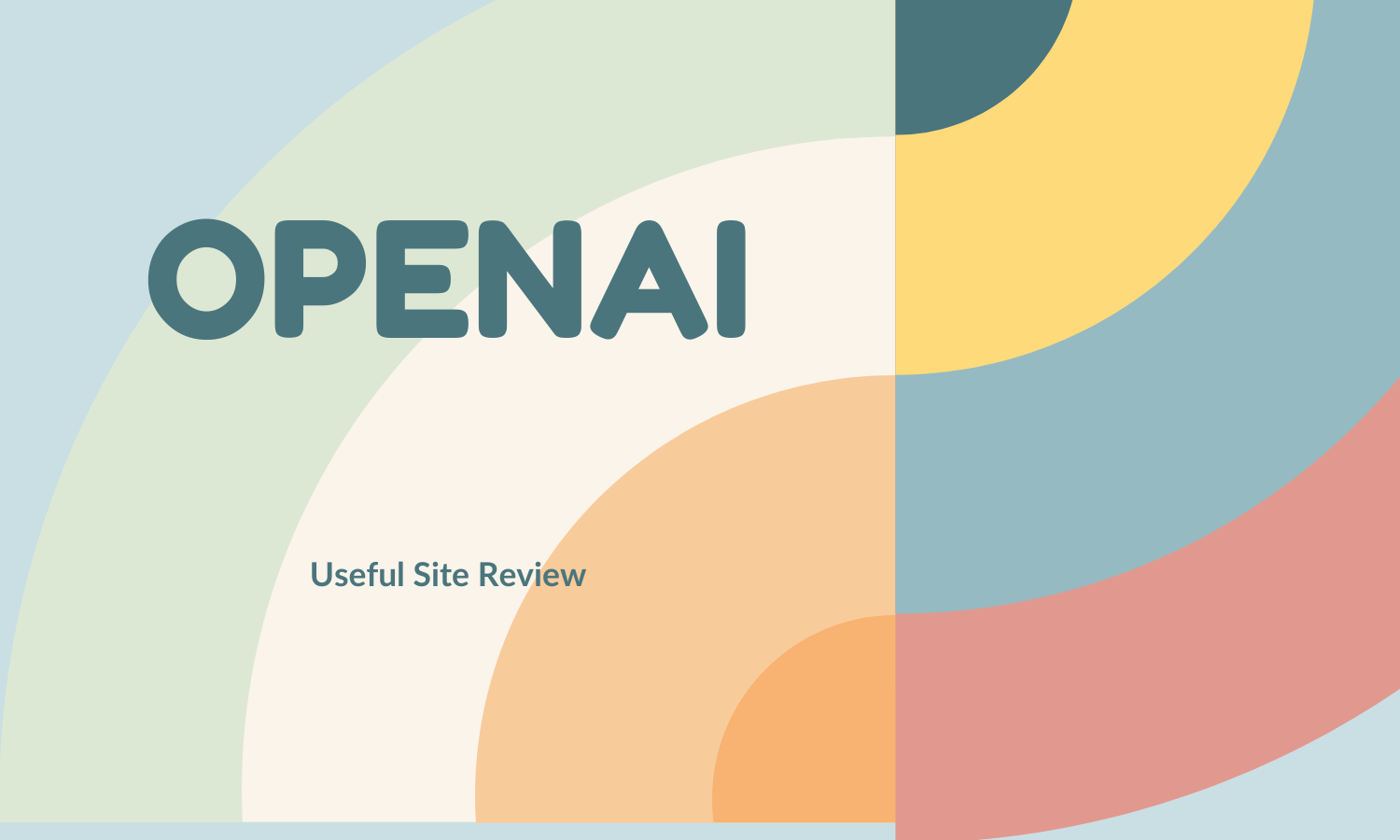[Useful Site Review] OpenAI
