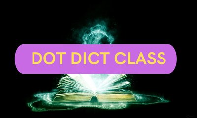 [Tips] Python DotDict Class