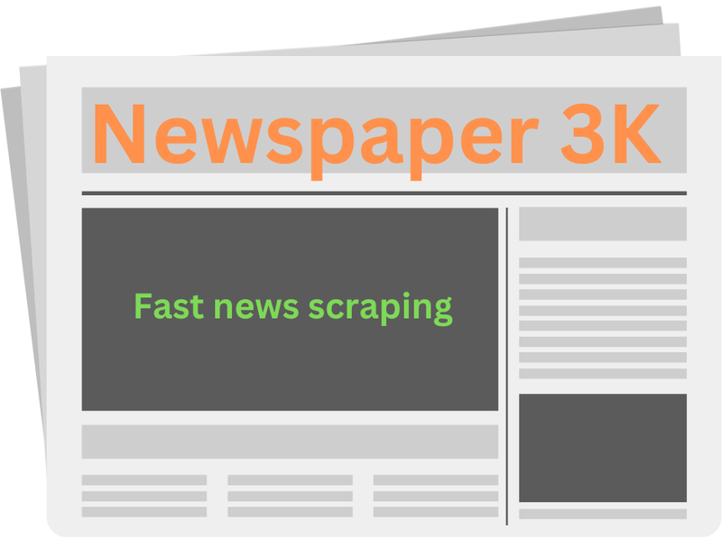 newspaper3k - A news scraper package