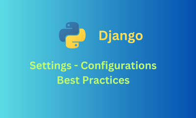 Django - Separate local/development/production environments
