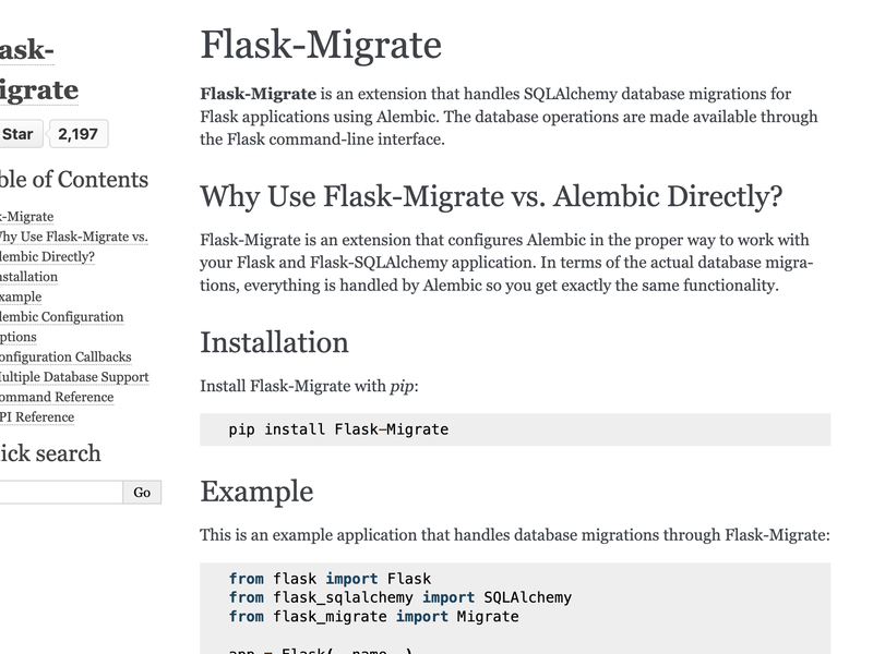 Flask Migrate - Multi-tenant issues