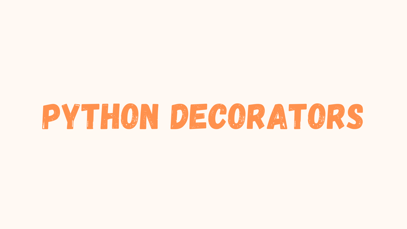 Python Decorator
