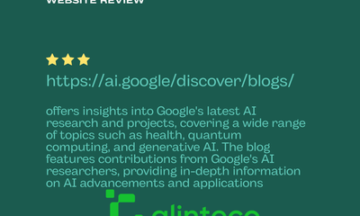 [Useful Site Review] Google AI Blog