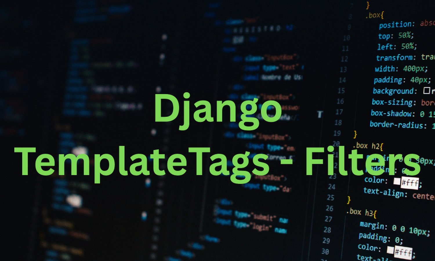 [Tips] Django TemplateTag and Filter - Useful Code Snippet