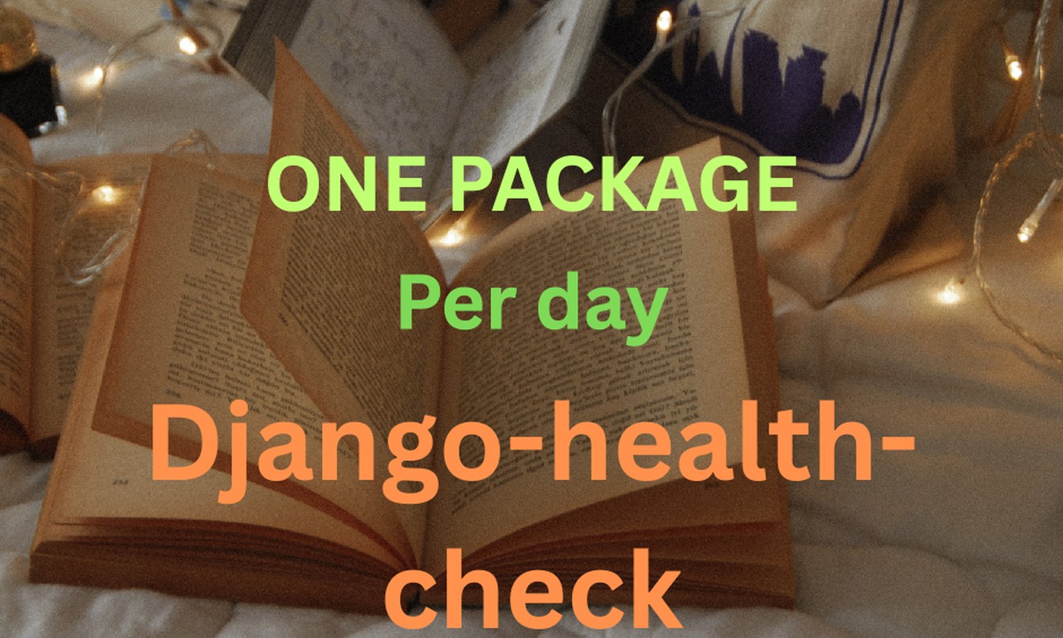 [One Package Per Day] Django Health Check